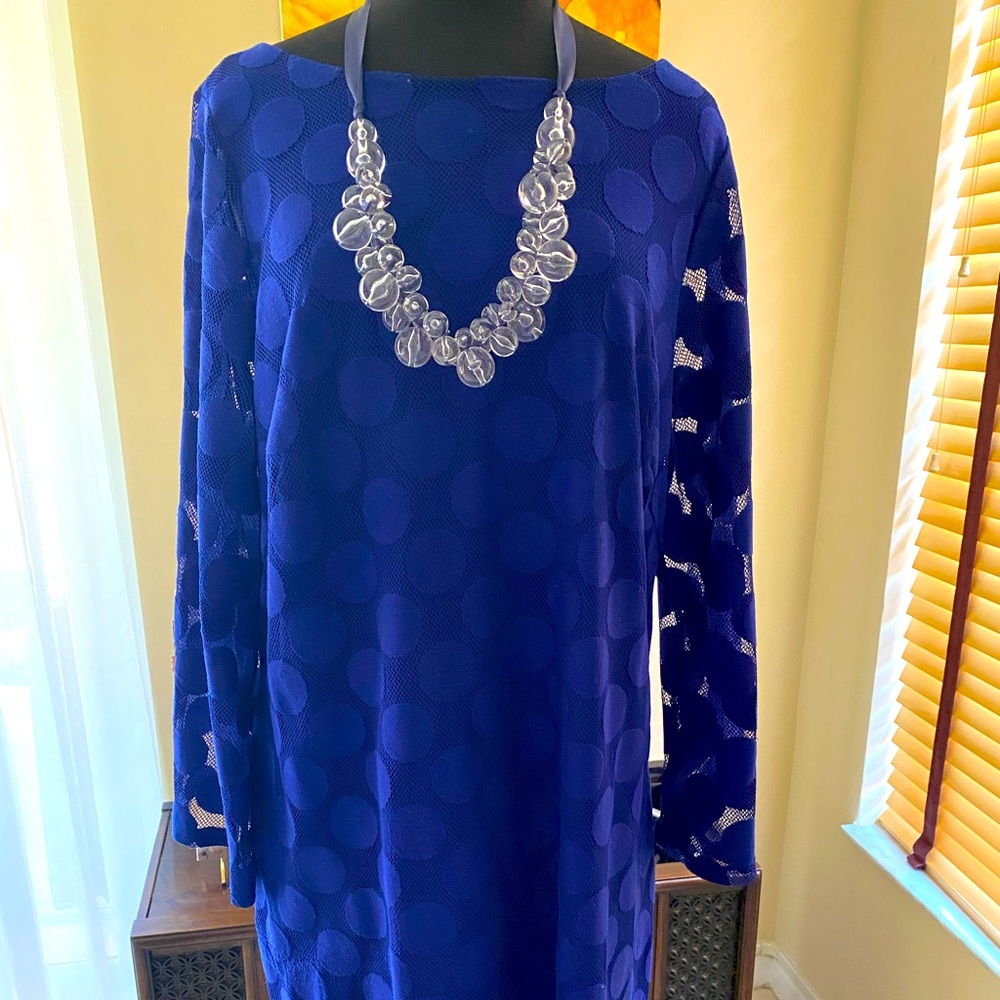 Style & Co Royal Blue Dress 1X